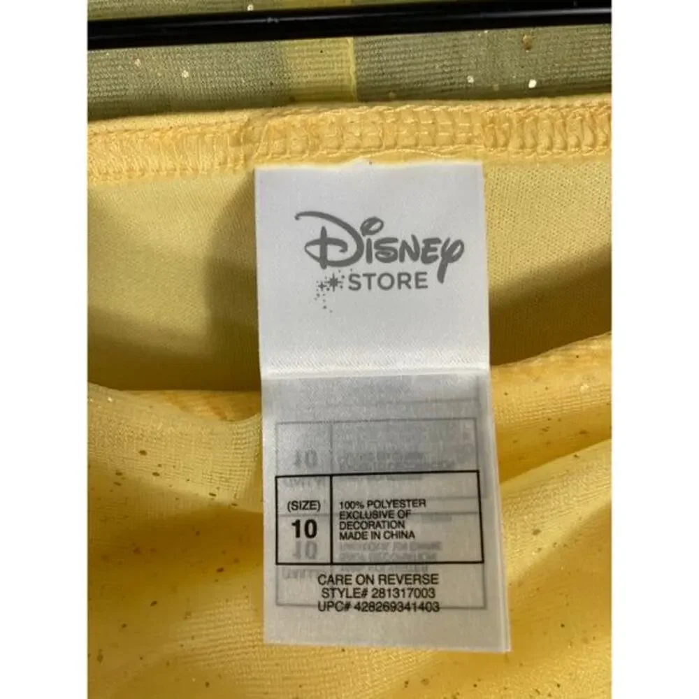 Disney Belle Princess Dress Costume Girls Size 10 Yellow‎ Party Dress